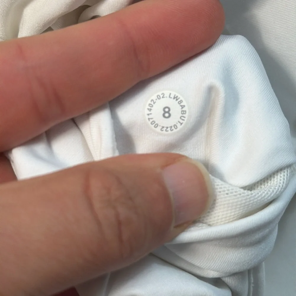 Lululemon Court Rival High Rise Skirt *Tall White